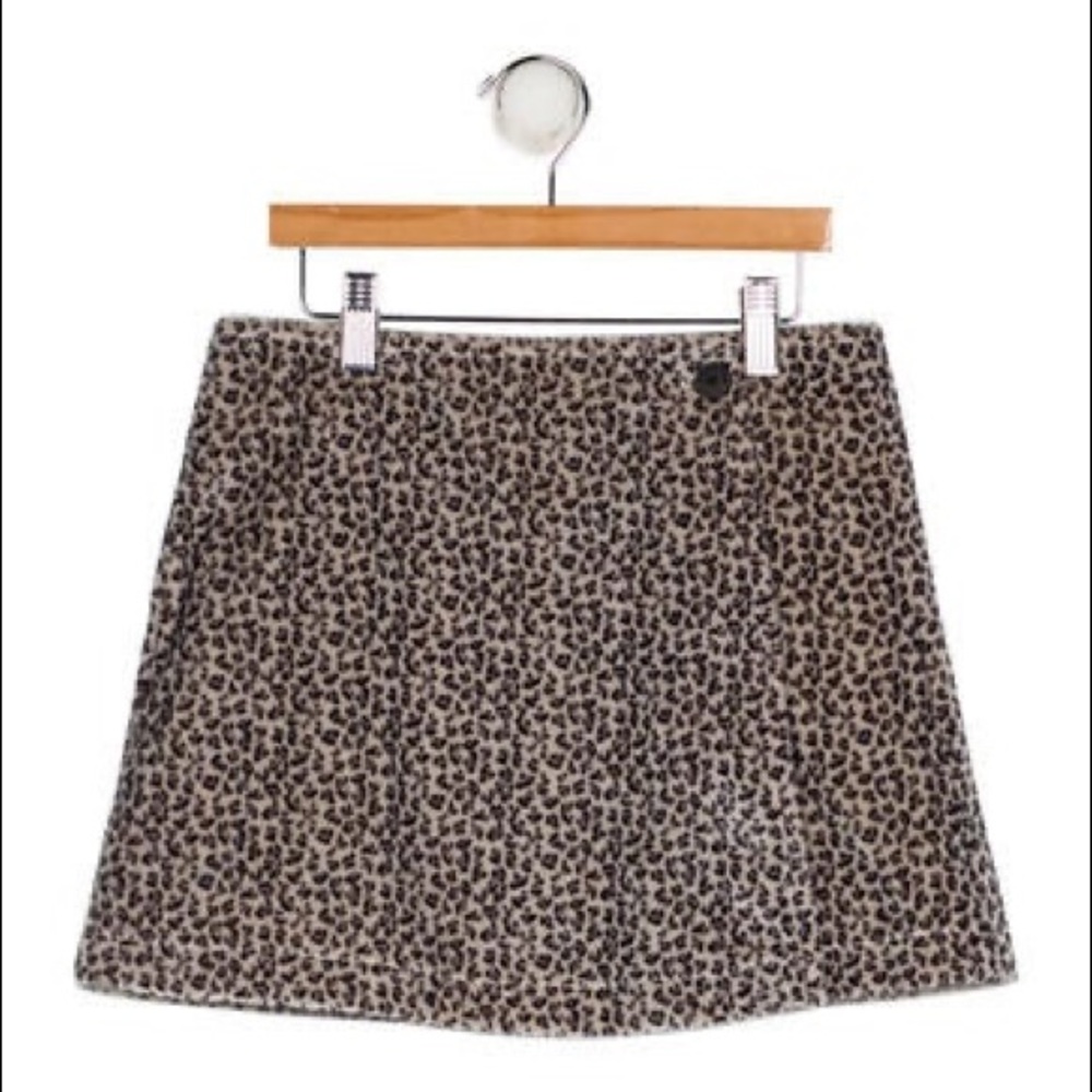 Jean Paul Gaultier Leopard Print Skirt